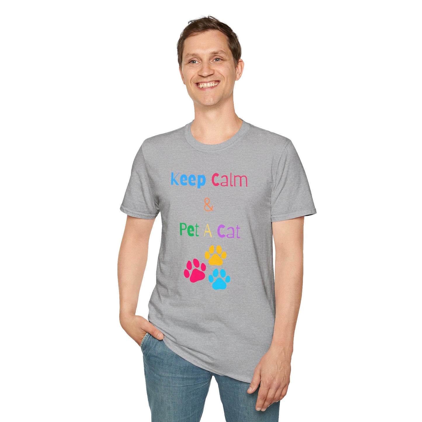Keep Calm & Pet A Cat