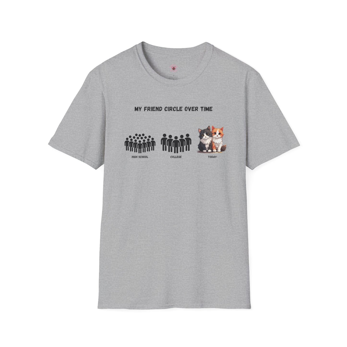 Friend Circle Over Time (Cat)