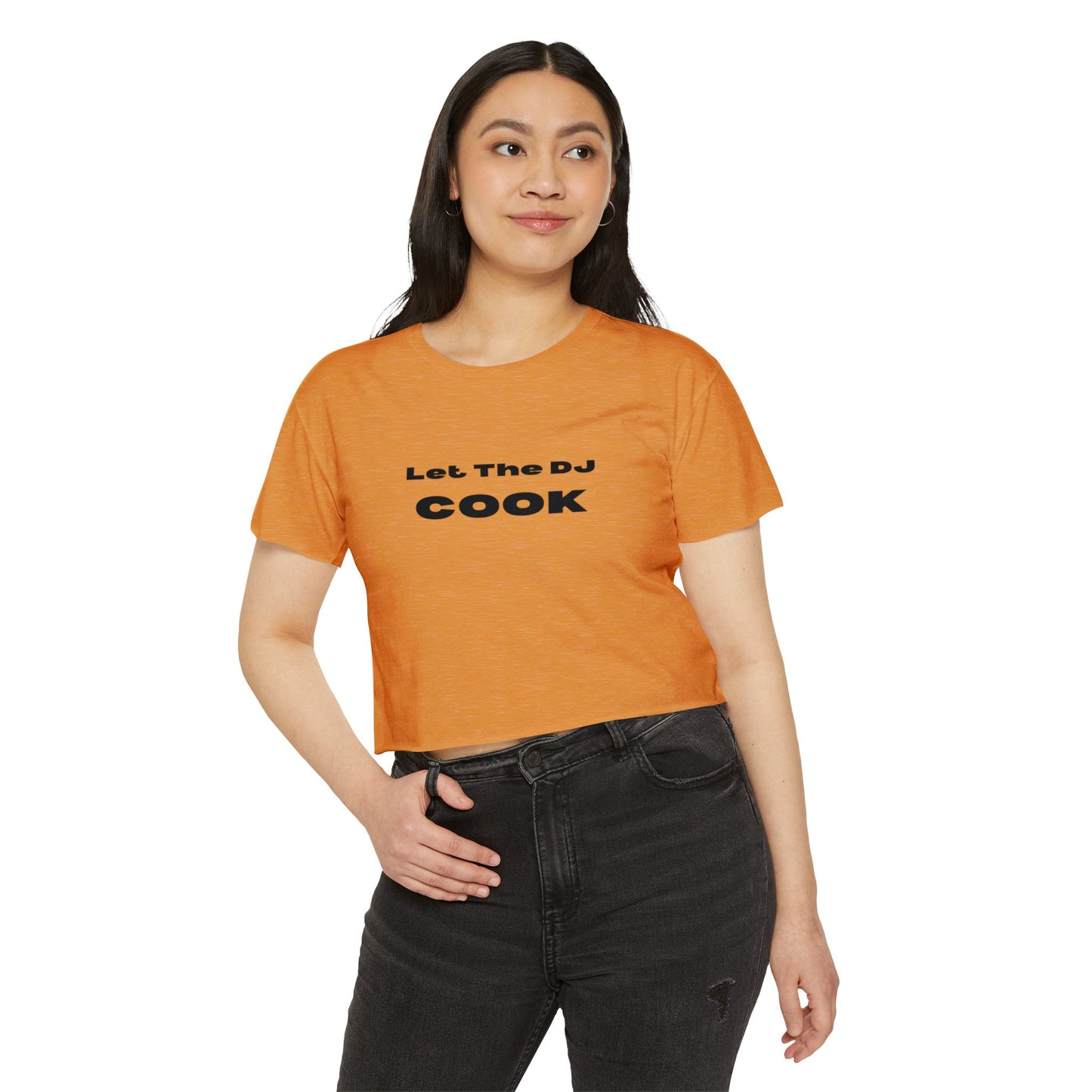 Let The DJ Cook Crop Top