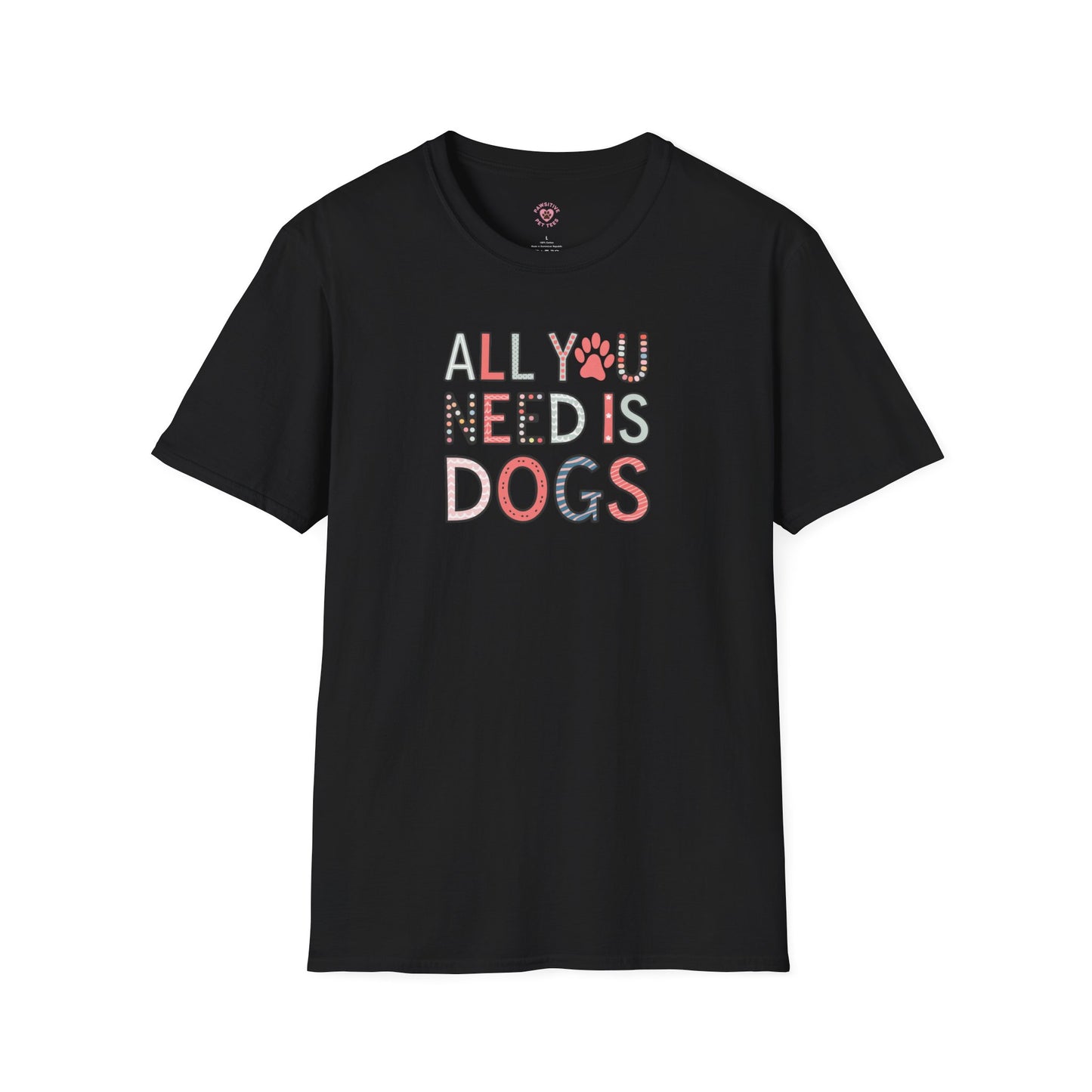 All You Need Is Dogs Multicolor